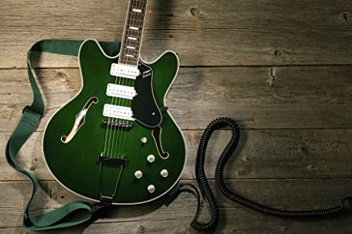 VOX ヴォックス エレクトリック・セミホロー・ギター シングルPU3基搭載 Bobcat S66 イタリアン・グリーンの特徴・詳細 画像