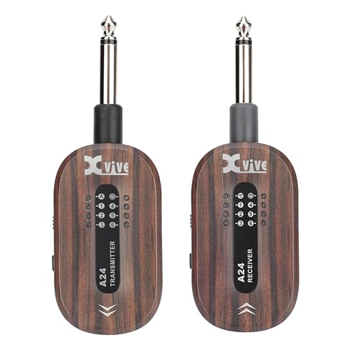 Xvive エックスバイブ A24 Guitar Wireless System XV-A24 Rosewood ギター用ワイヤレスシステム ローズウッドの外観・全体像 画像