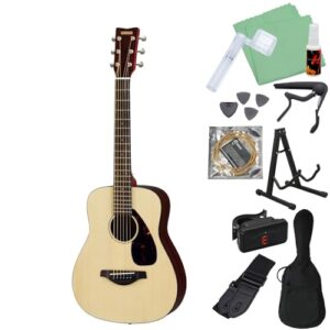 YAMAHA JR2S NT (ナチュラル) アコースティックギター初心者12点セット ミニギター トップ単板仕様 ヤマハ 1