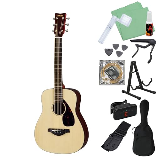 YAMAHA JR2S NT (ナチュラル) アコースティックギター初心者12点セット ミニギター トップ単板仕様 ヤマハの外観・全体像 画像