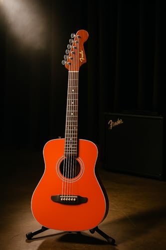 Fender/California Standard Redondo Mini with Bag Spruce Top Fiesta Red フェンダー [ショートスケール]の特徴・詳細 画像