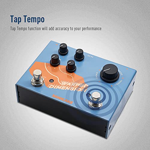 SONICAKE コーラス＆フランジャー＆フェイザー＆トレモロ エフェクター Warped Dimensionの特徴・詳細 画像