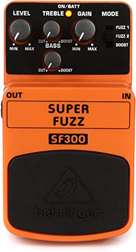 BEHRINGER ベリンガー 3モード・ファズディストーションSUPER FUZZ SF300の外観・全体像 画像