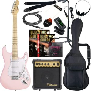 SELDER セルダー エレキギター ストラトキャスタータイプ サクラ楽器オリジナル ST-16M/LPK 初心者入門13点セット 1