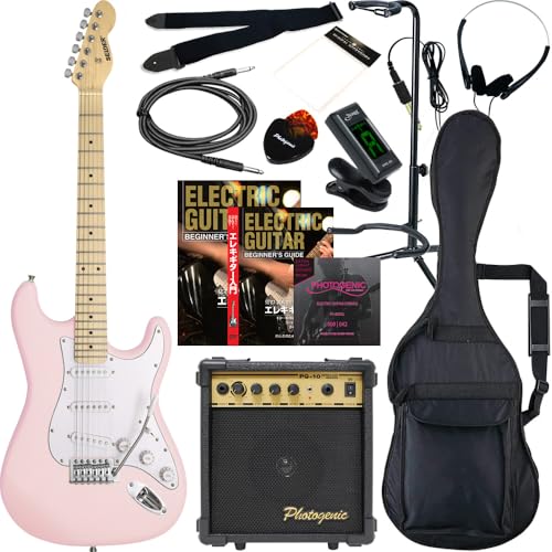 SELDER セルダー エレキギター ストラトキャスタータイプ サクラ楽器オリジナル ST-16M/LPK 初心者入門13点セットの外観・全体像 画像