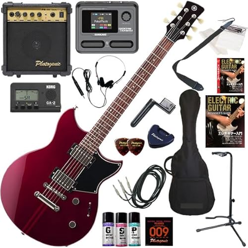 【セット品】YAMAHA エレキギター初心者入門 マルチエフェクターも入ってる最強の20点セット RSE20/RCP（レッドカッパー）の外観・全体像 画像