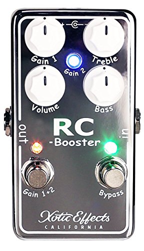 Xotic エキゾチック エフェクター ブースター RC Booster V2 RCB-V2 【国内正規品】の特徴・詳細 画像