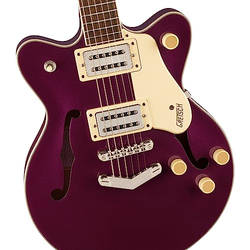 GRETSCH グレッチ セミアコ G2655 Streamliner™ Center Block Jr. Double-Cut with V-Stoptail, Laurel Fingerboard, Burnt Orchid ソフトケース付きの特徴・詳細 画像