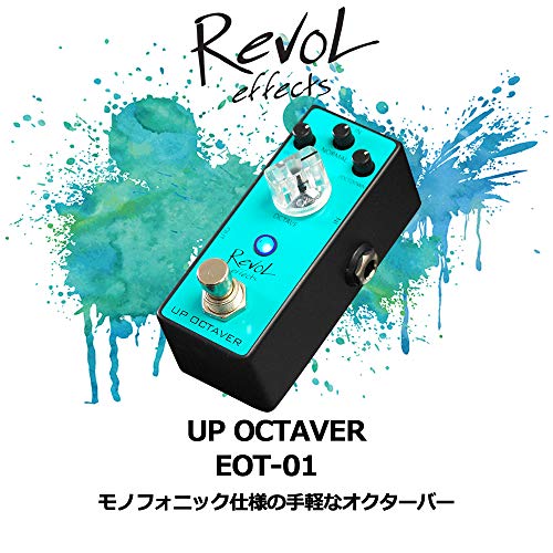 レヴォルエフェクツ(RevoL effects) Revol effectsエフェクター オクターバー UP OCTAVER EOT-01の特徴・詳細 画像