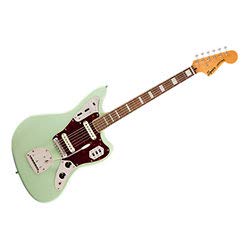 Squier by Fender エレキギター Classic Vibe '70s Jaguar®, Laurel Fingerboard, Surf Green ソフトケース付きの特徴・詳細 画像