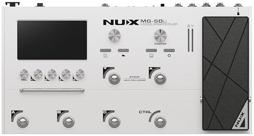 NUX/MG-50Li Modeler & Profiler Cloud White NU-X ニューエックス マルチエフェクターの詳細・まとめ 画像