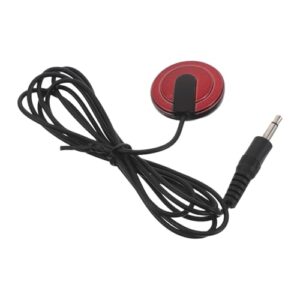 Garneck 高感度ピックアップ搭載ギター用ピエゾトランスデューサー プラ製金属素材 多機種対応 バイオリンやカリンバに最適 ライブや練習セッション向け 1