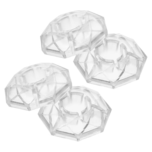 TOPPERFUN ギターエフェクトペダルキャップ プラ製フットスイッチカバー ダイヤモンド型グリップ付き ツール不要取り付け 幅広いペダル対応の外観・全体像 画像