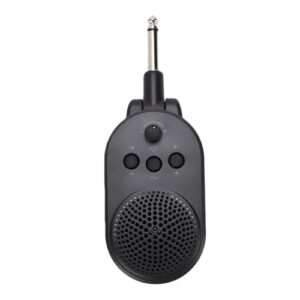 Acogedor ポータブルギターアンプ、5W充電式Bluetooth USBエレキギターアンプ、タイプC充電付き、6時間再生時間、低音電子楽器屋内練習旅行用 1