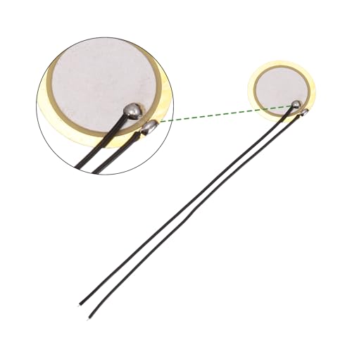 uxcell 圧電ブザー 5個セット 圧電サウンダ 18mm 汎用ブザー 厚さ0.33 mm セラミックブザー セラミックディスク 電子機器 アラーム・センサー用の詳細・まとめ 画像