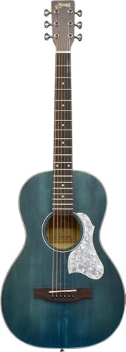 S.Yairi エスヤイリ エレクトリックアコースティックギター Primera Series パーラータイプ Demure Blue YEP-01/DBL [ソフトケース、動作確認用電池、シールド、六角レンチ付属]の外観・全体像 画像