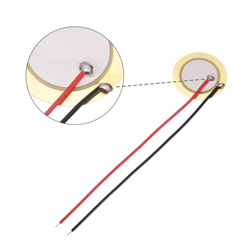 uxcell 圧電ブザー 5個セット 圧電サウンダ 20mm 汎用ブザー 厚さ0.33 mm セラミックブザー セラミックディスク 電子機器 アラーム・センサー用の詳細・まとめ 画像