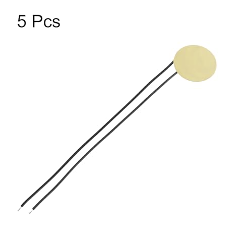 uxcell 圧電ブザー 5個セット 圧電サウンダ 18mm 汎用ブザー 厚さ0.33 mm セラミックブザー セラミックディスク 電子機器 アラーム・センサー用の特徴・詳細 画像
