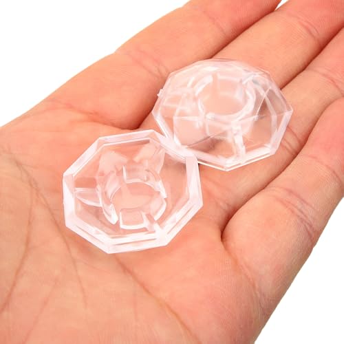 TOPPERFUN ギターエフェクトペダルキャップ プラ製フットスイッチカバー ダイヤモンド型グリップ付き ツール不要取り付け 幅広いペダル対応の特徴・詳細 画像