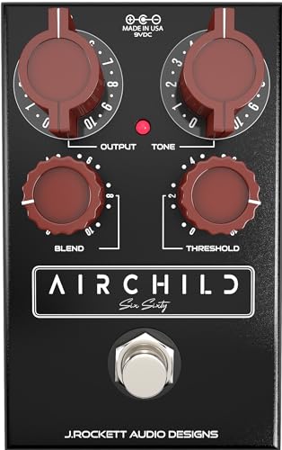 J Rockett Audio Designs (JRAD) ジェイロケットオーディオデザインズ AirChild コンプレッサー エアチャイルド コンプ ギターエフェクターの外観・全体像 画像