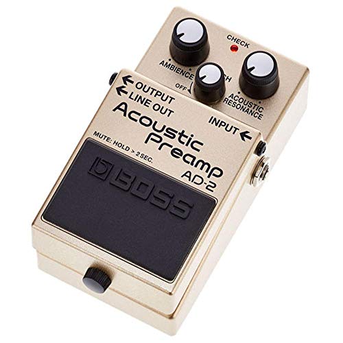 BOSS ボス アコースティックプリアンプ AD-2 コンパクトエフェクター アコースティックギター/エレアコの特徴・詳細 画像