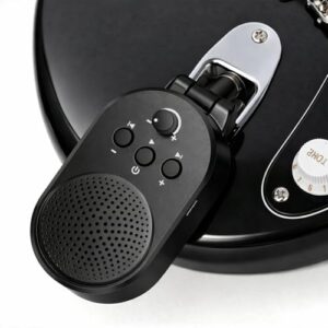 ギター ミニアンプ 小型 Bluetooth対応 充電式 超軽量 85g USB音源再生 角度調整可 エレキギター/ベース/キーボード/EWI対応 ポータブルアンプ 1