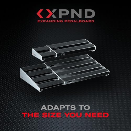 D'Addario ダダリオ エフェクター ペダルボード XPND Pedalboard 伸縮タイプ 2-row(44.5~80.6cm) PW-XPNDPB-02 【国内正規品】 Largeの詳細・まとめ 画像