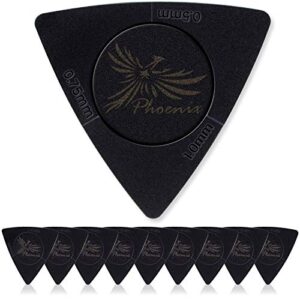 Phoenix ギター ピック 【 3in1 】 10枚セット ／3way／3方向３種厚み／滑り止め／エレキギターピック／アコースティックギターピック 1
