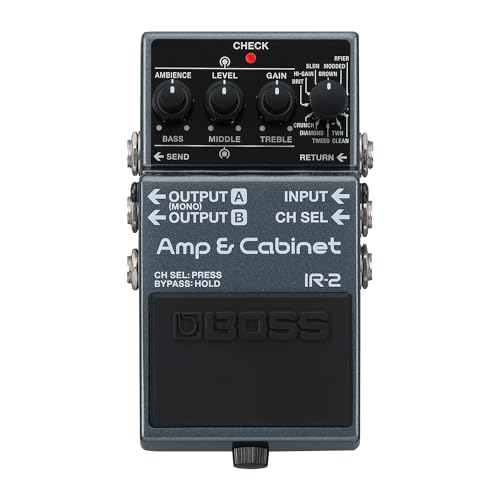BOSS/IR-2 Amp & Cabinet アンプシミュレーター キャビネットIRローダー ボス IR2の外観・全体像 画像