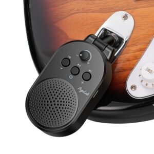 POGOLAB エレキギター アンプ 小型 ミニアンプ ギター Bluetooth 充電式 超軽量85g USB伴奏再生対応 230°角度調整可能 エレキギター/ベース/キーボード/EWI対応 1