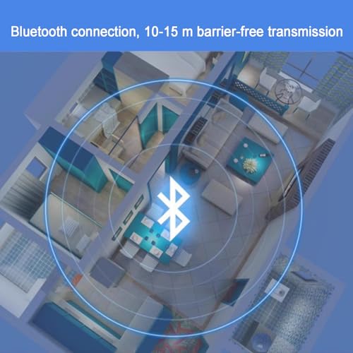 Hifiオーディオイコライザー、デジタルオーディオステレオグラフィックEQ、デジタルグラフィックイコライザー、32セグメントミュージックスペクトラムディスプレイ、Bluetooth、ボリュームコントロール、リモコン、12種類のリズムパターン付き(A)の特徴・詳細 画像