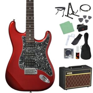 Bacchus BST-2-RSM/R-BPPG エレキギター初心者14点セット【VOXアンプ付き】 CAR ユニバースシリーズ バッカス 1
