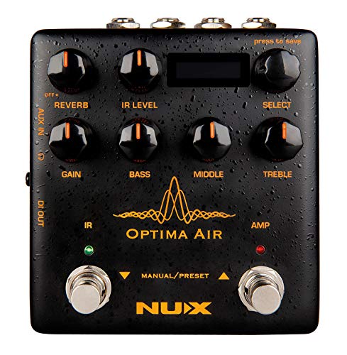 NUX NuX Optima Air アコースティックシミュレーターペダルの外観・全体像 画像