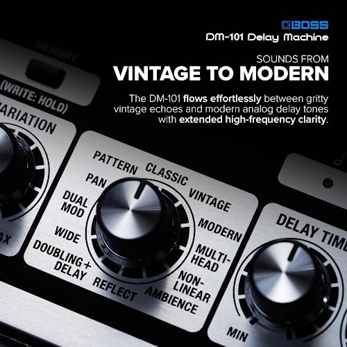 BOSS/DM-101 Delay Machine ディレイ ボス DM101 アナログディレイの特徴・詳細 画像