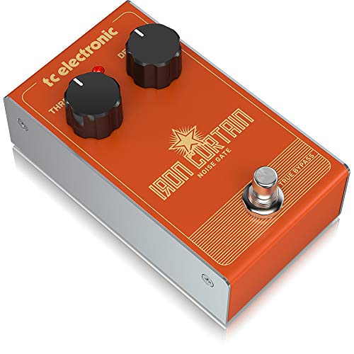 TC Electronic アナログノイズゲートペダル ギターエフェクター アナログ回路設計 シンプルな操作 トゥルーバイパス IRON CURTAIN NOISE GATEの詳細・まとめ 画像