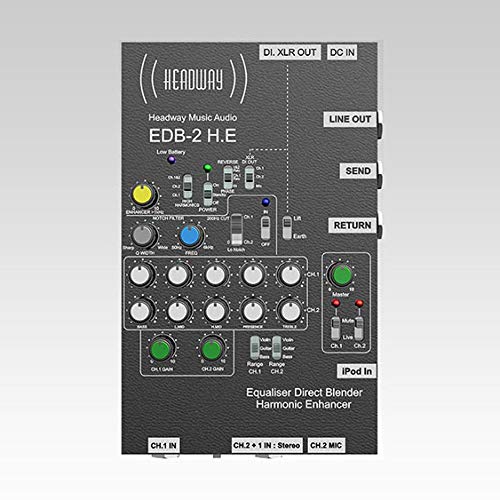 HEADWAY MUSIC AUDIO EDB-2 H.E 10*16*3cm(ノブなどの突起物を除く) 国内正規品の特徴・詳細 画像