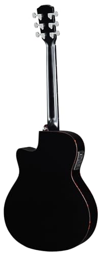 Morris R-1 BLK コンター加工 モーリス Morris Performers Edition R Series アコースティックギター ブラックの詳細・まとめ 画像