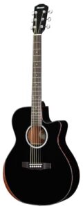 Morris R-1 BLK コンター加工 モーリス Morris Performers Edition R Series アコースティックギター ブラック 1