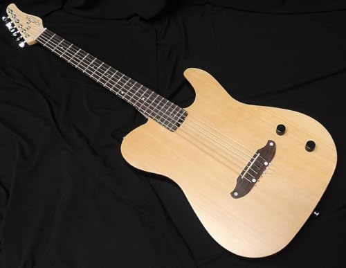 SCHECTER OL-FL-N-2 SNTL ナイロン弦 シェクター 薄胴 エレガット ギター エレアコ テレキャスターシェイプ サテン ナチュラル パッシブの外観・全体像 画像