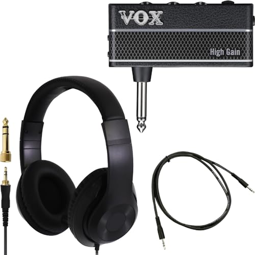 VOX ヘッドフォンアンプ アンプラグ3 amPlug3/AP3-HG(High Gain) ヘッドフォン/AUXケーブル付きの外観・全体像 画像