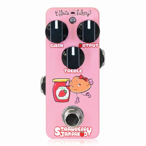 Effects Bakery エフェクツベーカリー Strawberry Jam Pan OD Limited Edition オーバードライブ ギターエフェクターの外観・全体像 画像